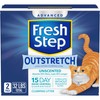Fresh Step Outstretch Advanced Long Lasting Clumping Litter Simply Unscented,