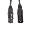 2pcs XLR3 to RJ45 Cable 3pin Plug and Play Female