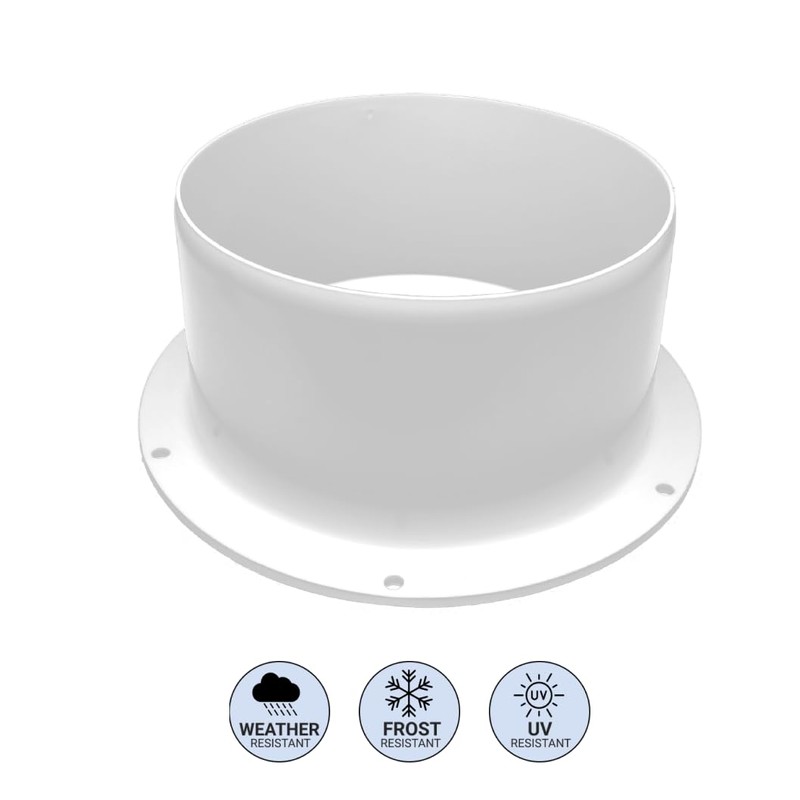 H&C VENT Wall Flange for Air Conditioning & Ventilation System