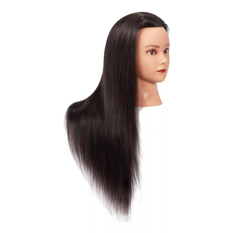 XUCHANG RUIYIN HAIR PRODUCTS Cabeza De Maniquí Entrenamiento Cabello Sintético