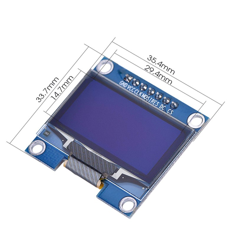OLED Module, 1.3 Inches OLED Display, High Resolution for OLED
