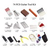 74 PCS Guitar Tool Kit with Carry Bag, Repair Maintenance