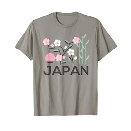 Flowers of Japan - Vintage Style Minimalist Boho T-Shirt
