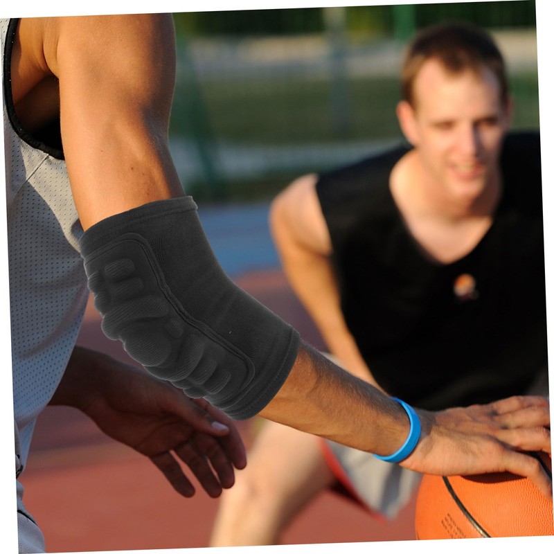 WOONEKY Elastic Elbow Sleeve for Arm Support Weightlifting Elbow Guards