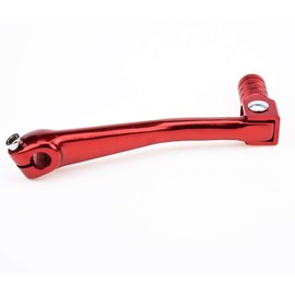 New Aluminum Folding Gear Shifter Lever 11mm Hole for CRF50 CRF70 CRF XR50 XR70 TRX70 TRX90 S65 Sport SSR 125 50cc 110cc 129cc Thumpstar Explorer Atomic Apollo Xmotos Dirt Pit Bike（Red）