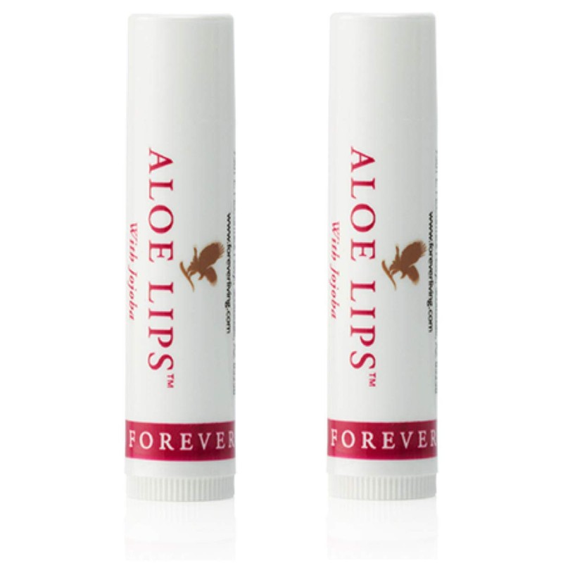 Aloe Lips Aloe Vera Lip Balm Set of 2 with