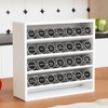 Orimade 4 Tier Spice Rack Organizer for Cabinet, Freestanding Bamboo