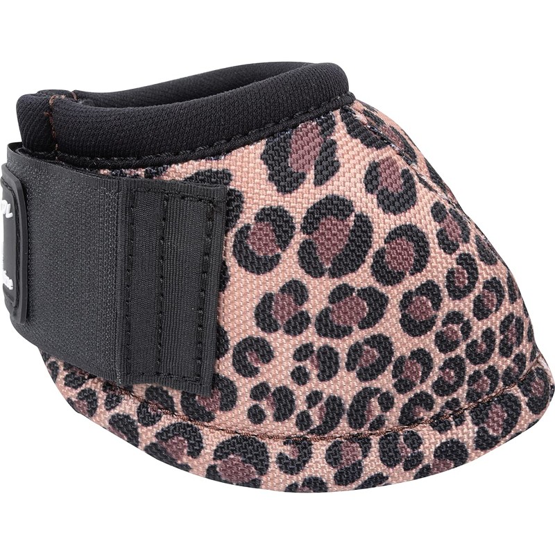 Classic Equine Dyno Turn Designer Bell Boots, Cheetah, Small