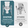 Eosprim Toilet Seat Risers for Seniors Elongated, Raised Toilet Seat
