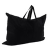 Portfolio Bag Black 38x26in Large Capacity Thick Canvas Light Weight