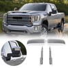 Tow Mirror Caps Replacement for Chevy Silverado GMC Sierra 2020