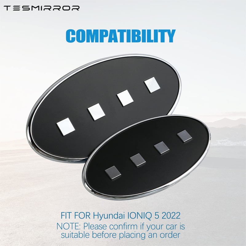Morse Code Emblem for Hyundai Ioniq 5 Accessories 2022 2023