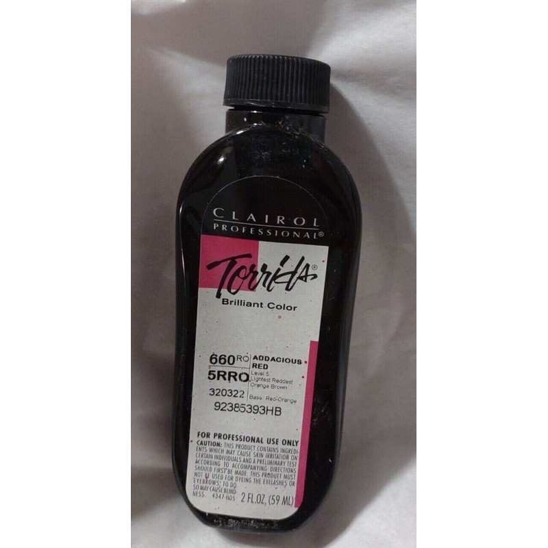 Clairol Professional Torrids Hair Color Audacious Red 660 2oz