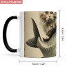 Premier 11oz Ceramic Mug Custom Printedcapacity: 11 oz, color: White