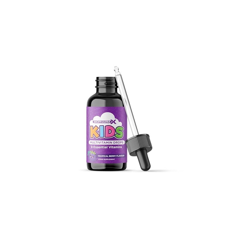 BioPharmX Kids Multivitamin Drops for Infants and Children