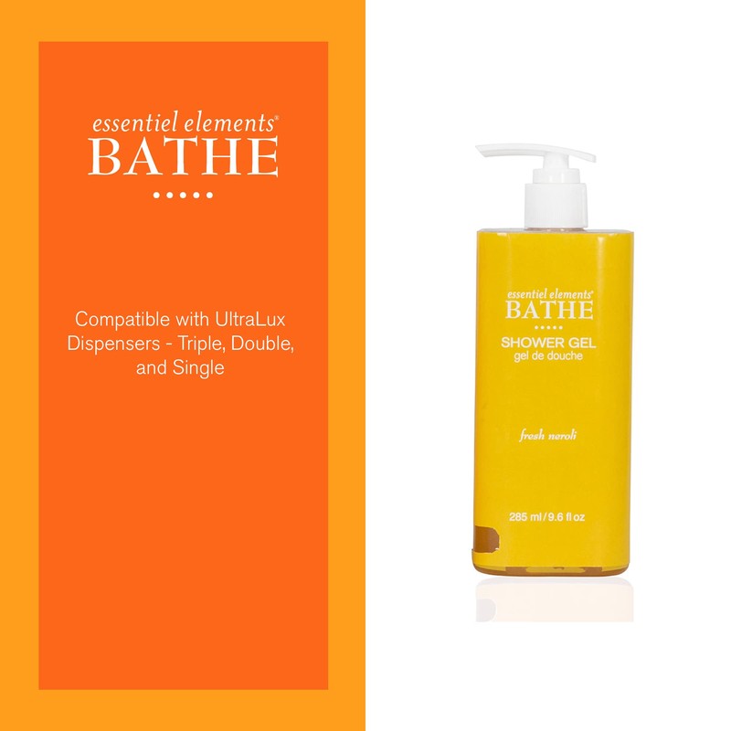 Gilchrist & Soames Bathe Shower Gel Dispenser Replacement - 9.6oz