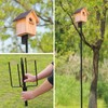 ERYTLLY Bird House Pole Mount Kit 96 Inch - Adjustable