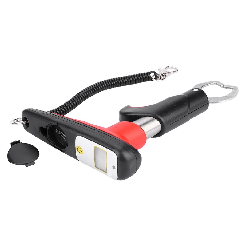 Gun Type Stainless Steel Fish Fishing Grips Grippers With LED