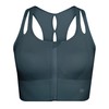 Yvette Sports Bra Hollow-Out Racer Back Strong Hold Large Breasts