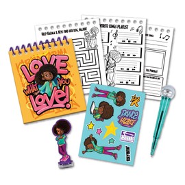 Tara Toys Poppin Purse Activity Set: Karma's World - Popping Sensory Fun, Engaging Fidget Popping Experience for Kids - Pop It Toy for Imaginative Play & Stress Relief, Ages 6 and Up, Multicolor