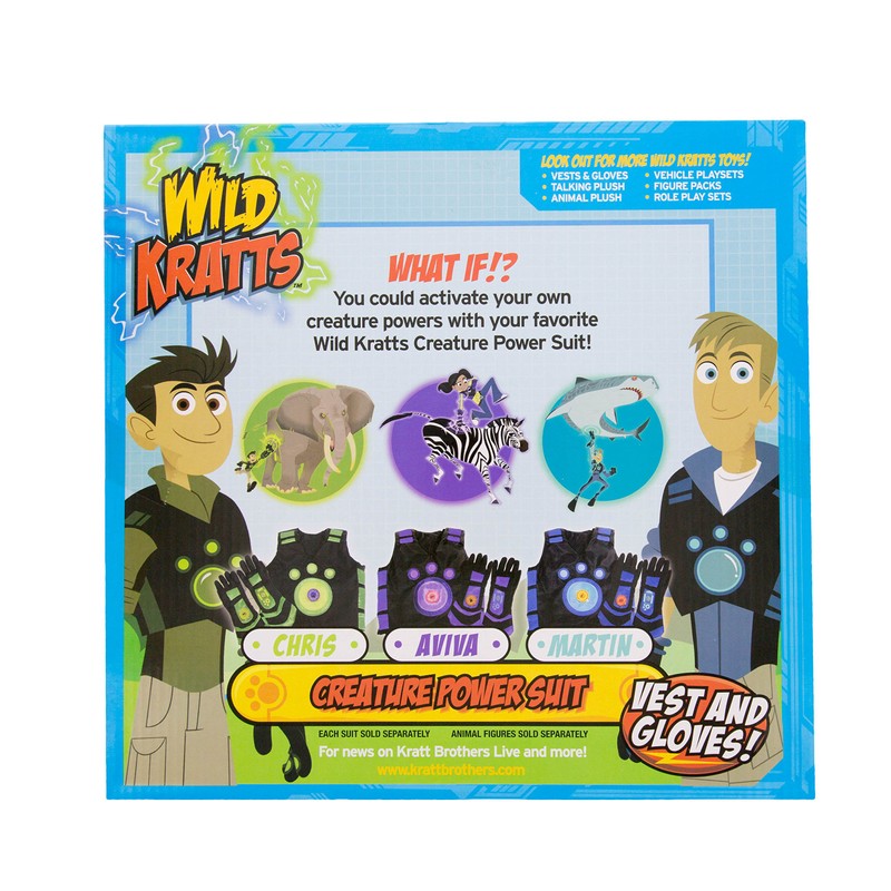 Wild Kratts Creature Power Suit, Aviva,One size fits most: 4-6X