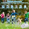 Babuloo Bubble Machine, Automatic Bubble Blower Machine 15000+ Bubbles Per