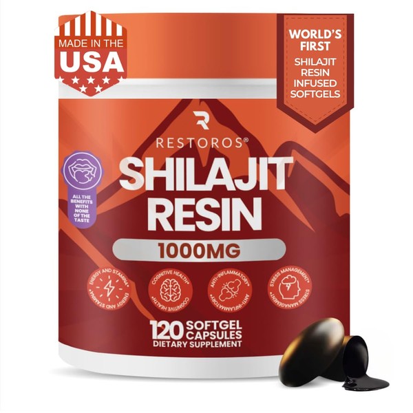 World's First Shilajit Pure Resin Softgels | Himalayan Shilajit Supplement