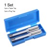 sourcing map 2pcs Metric Hand Tap Set, M14 x 2