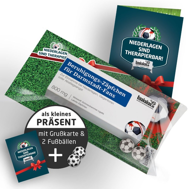 Ligakakao.de Men's Gift Is Now Soothing Ponytail for Darmstadt Fan
