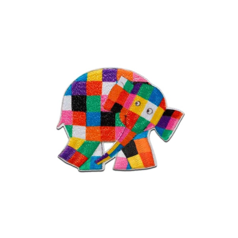Mono-Quick 1805x Elmer appliqué, iron-on patch, elephant (18052 - Elmer