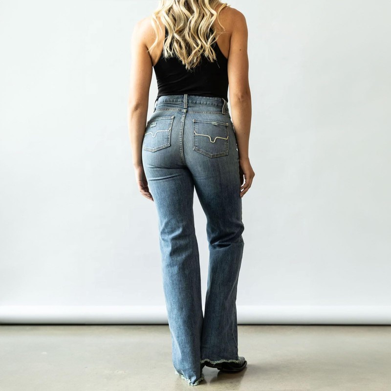 Kimes Ranch Women's Olivia Casual Western High Rise Waist Stove