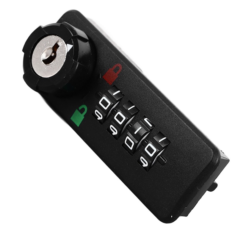 4 Digit Mechanical Dial Combination Lock Password Safety Drawer Shoe