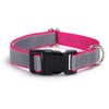 Boswany Highly Reflective Dog Collar, Adjustable Nylon Basic Collar Quick