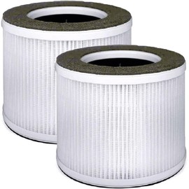 Nispira 42269 True HEPA Activated Carbon Filter Replacement Compatible with Silentnight Air Purifier | Removes Dust, Smoke | 2 Packs