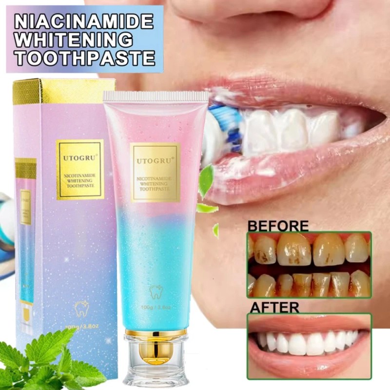 Nicotinamide Dazzling Whitening Toothpaste Nicotinamide Formula,Fresh Breath