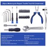 WINTOWIN Upgarded 29PCS Compact Motorbike Tool Sets, Motorcycle Repair Toolkit