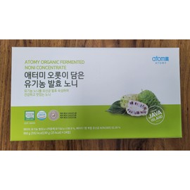 Atomy Organic Fermented Noni Pouch (Latest) / 애터미 유기농 발효 노니 파우치 (최신 )