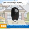 ACT-31B ACP00879 1-Channel Garage Door Opener Remote Control for 318MHZ