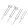 Resonance Tuning Forks Healing Set C128Hz 384Hz C256Hz OM136.1Hz Weighted