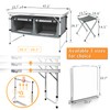 CampLand Outdoor Folding CampingTable with Aluminum Lightweight Height Adjustable with
