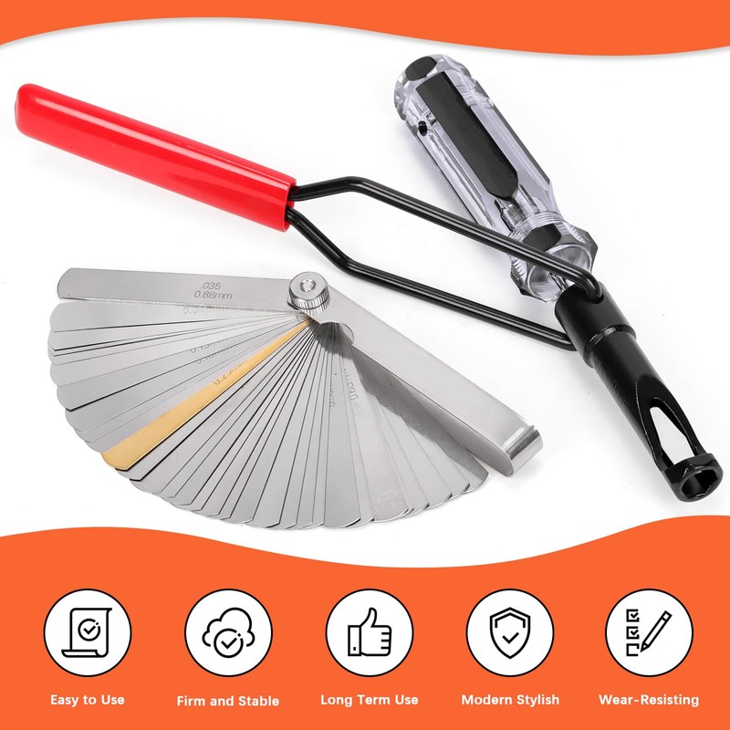 Tanstic 10mm Valve Adjustment Tool Jam Nut with Angled Feeler