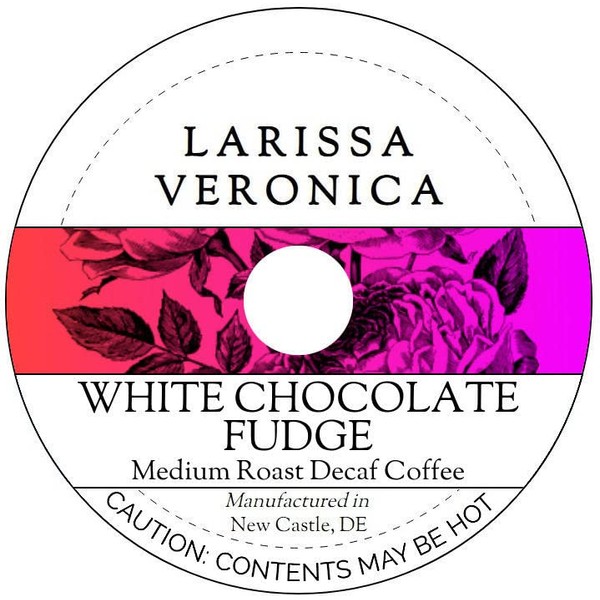 White Chocolate Fudge Medium Roast Decaf Coffee (Single Serve K-Cup