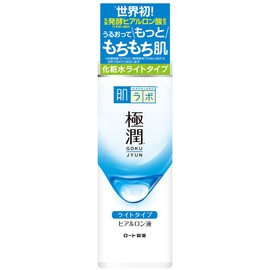 Hada Lab Gokujun Hyaluronic Acid Lotion, Light Type, 3 Types of Hyaluronic Acid, 6.1 fl oz (170 ml)
