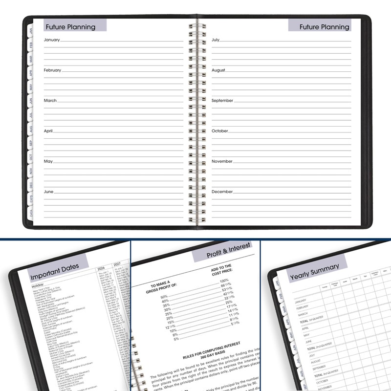 AT-A-GLANCE 2026 Planner, Weekly & Monthly, 7" x 8.75", Medium,