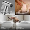 Handheld Bidet Sprayer for Toilet - Brushed Nickel & Stainless