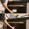 Dishwasher Magnet Clean Dirty Sign Indicator, Clean/Dirty Reversible Sign White/Black,