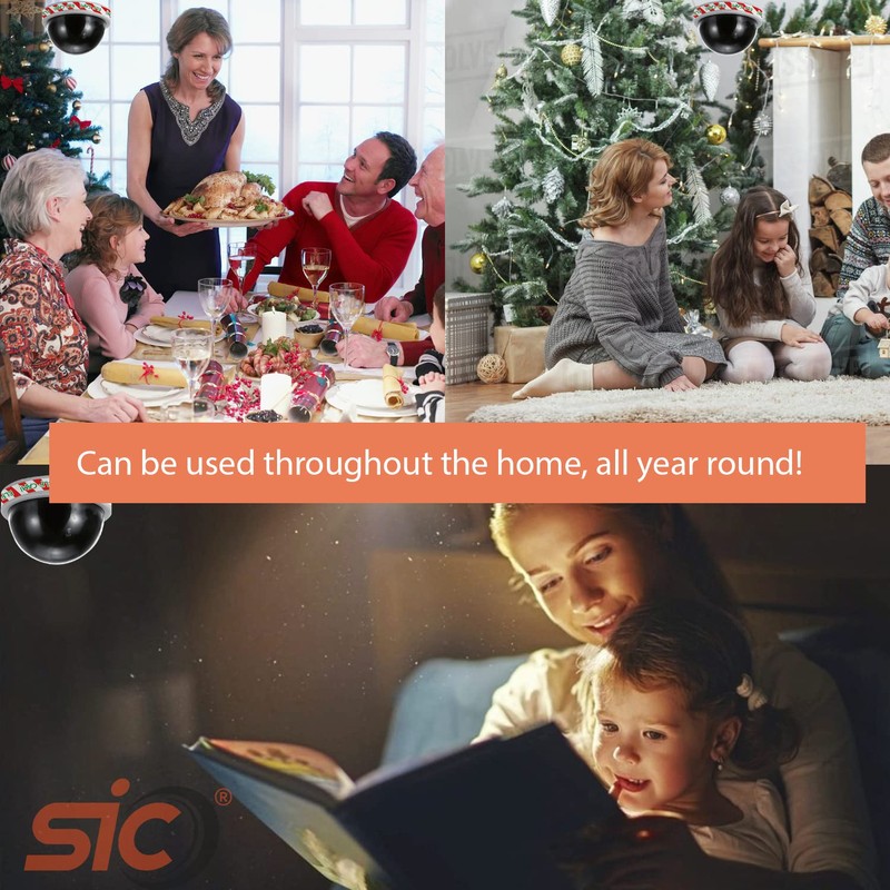 SIC ® Elf Christmas Dummy Surveillance Camera | CCTV Camera