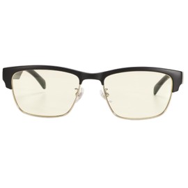 Bone Conduction Glasses, Smart Glasses Bluetooth Audio Sunglasses Open Ear Headphones Stereo HD Calls Noise Reduction P5 Waterproof, Touch Switch, for Women and Men(B Silver)