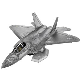 Fascinations Metal Earth Lockheed Martin F-22 RAPTOR Aircraft 3D Steel Model Kit