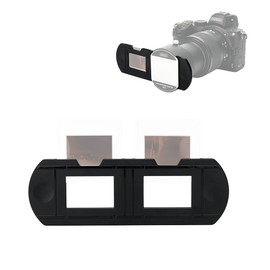 JJC FH-5 Slide Mount, 2 Pack 35mm Slide Slots Carrier for Nikon ES-2 Film Digitizing Adapter and Other Slides Digitizing Copy Restoration Accessories